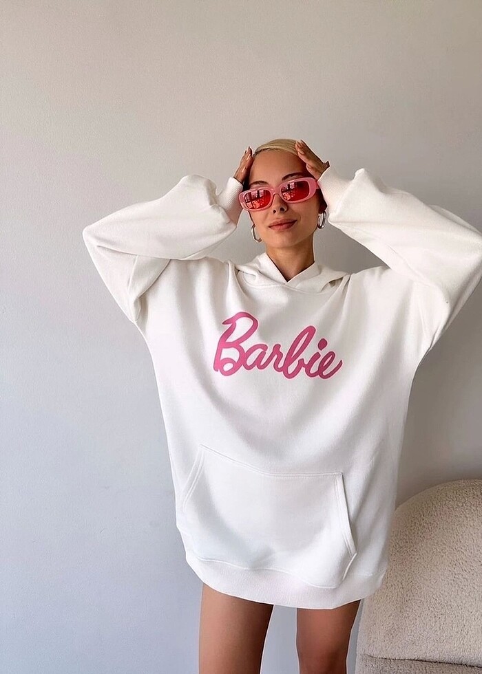 Barbie eşofman takımı beyaz - Görsel 3