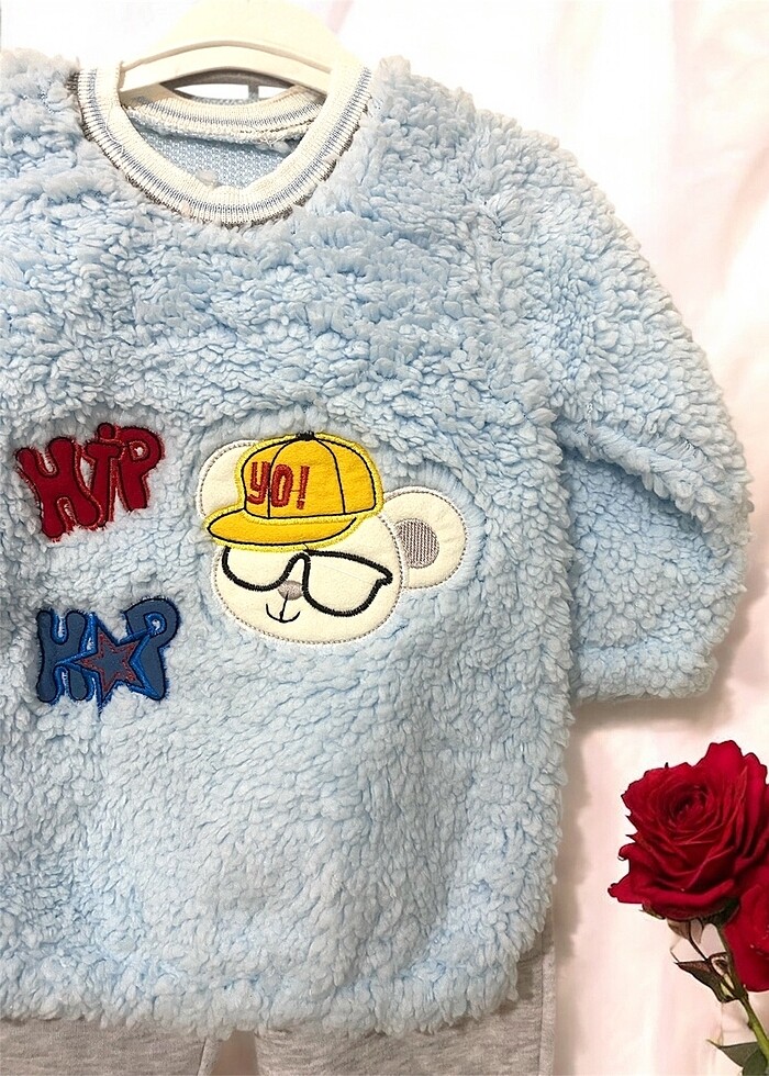 ERKEK ÇOCUK BEBEK PELUŞ TAKIM - Görsel 2