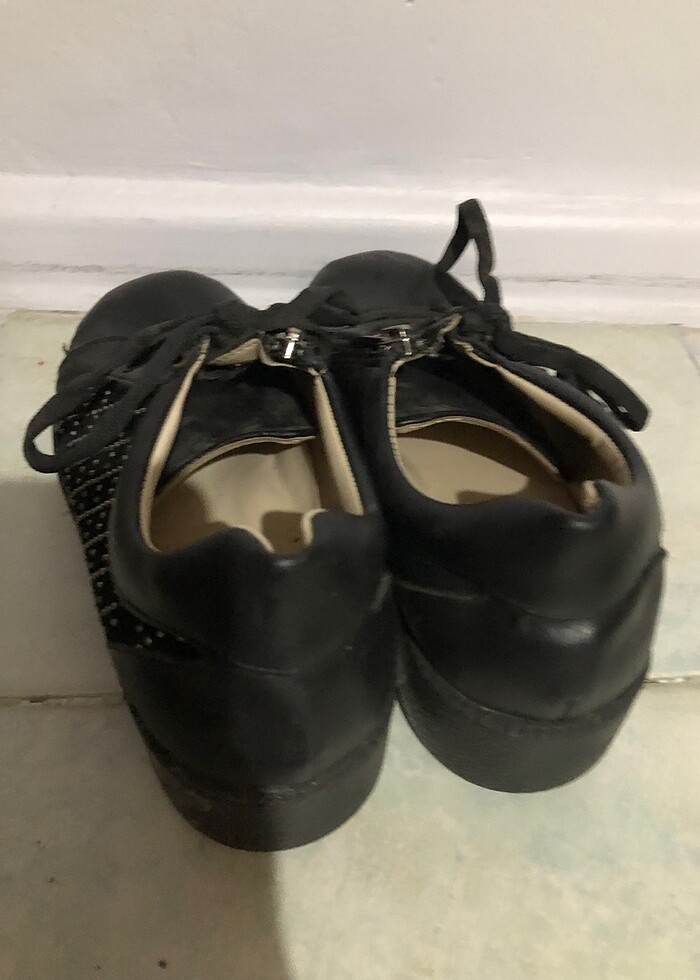 Kız Çocuk Gerçek Deri Günlük Ayakkabı - Görsel 4