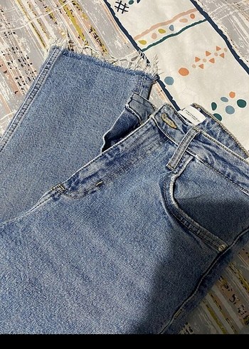 zara pantolon  Kadın Kot Pantolon - Görsel 2