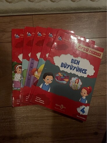 Üçgen yayınları 1.sınıf 5 adet set kitap