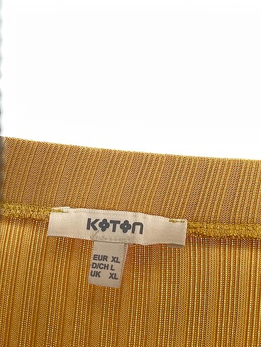 xl Beden sarı Renk Koton Uzun Etek %70 İndirimli.