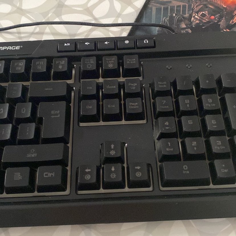 Rampage Siyah Kablolu Klavye bkgamex-k2 - Görsel 3