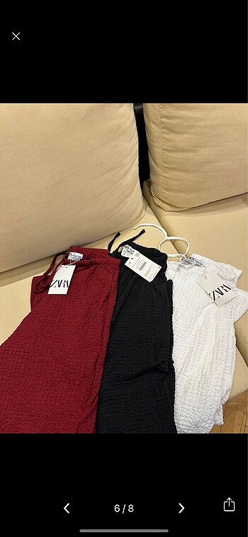 Zara Keten Pantolon