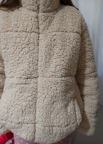 Peluş Kışlık Mont - Görsel 9