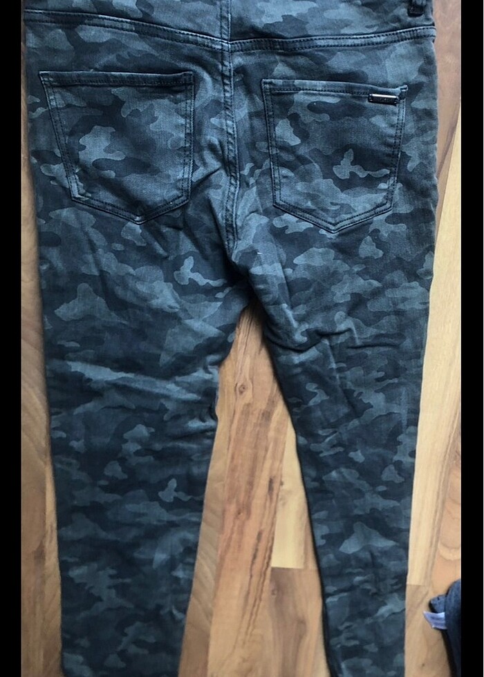 Mango kamuflaj jean - Görsel 3