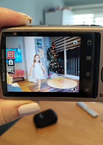 Bej ve Gri Kodak Dijital Kamera 5X Optik Zoom - Görsel 6