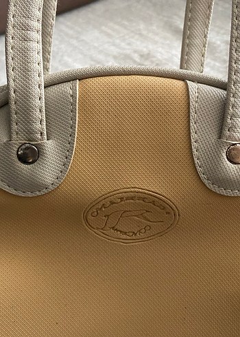 Bej Deri Kadın El Çantası - Görsel 3