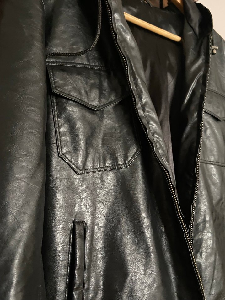 Erkek deri ceket - Görsel 5