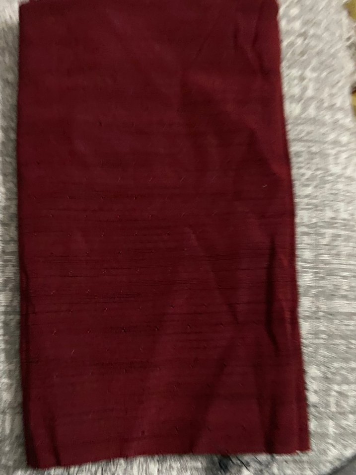 Parça kumaş bordo - Görsel 4