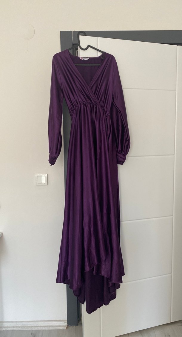 Mor elbise - Görsel 3