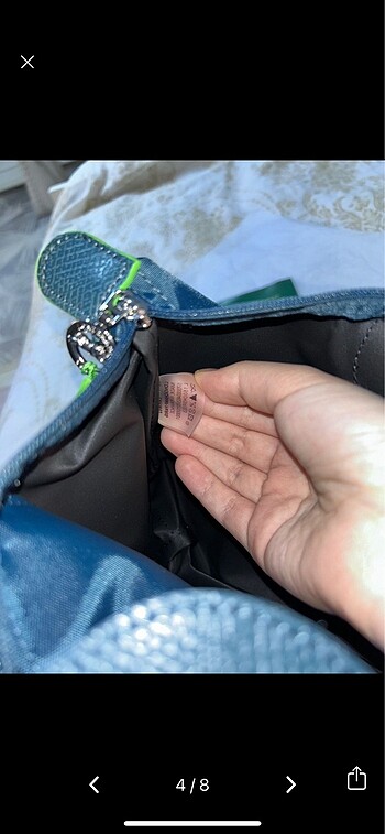 Beden mavi Renk Longchamp