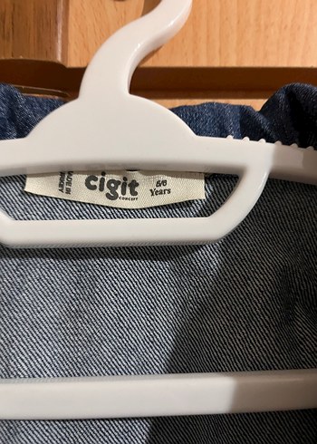 Unisex çocuk Lacivert Denim Midi Tulum 5 6 yaş - Görsel 2