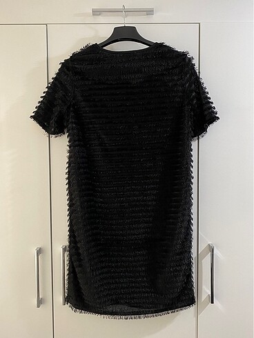 xs Beden Pieces Siyah Mini Elbise