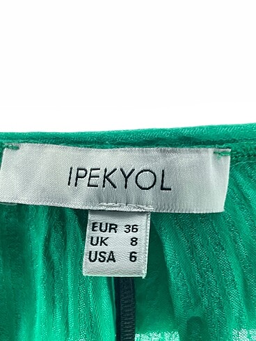 36 Beden yeşil Renk ipekyol Bluz %70 İndirimli.
