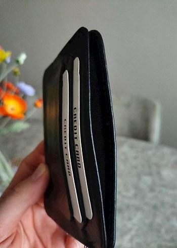 Siyah Deri kartlık - Görsel 3