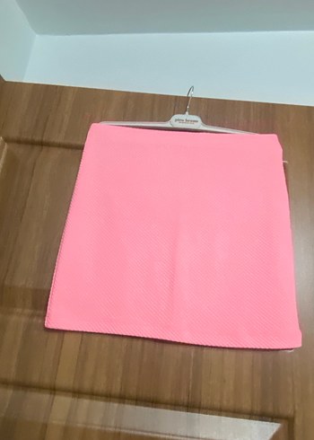 m Beden pembe Renk Kısa etek