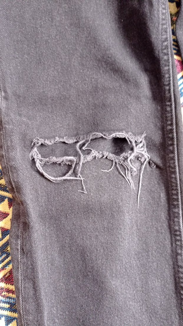 Siyag Bol Kesim Kadın Kot Pantolon - Görsel 2