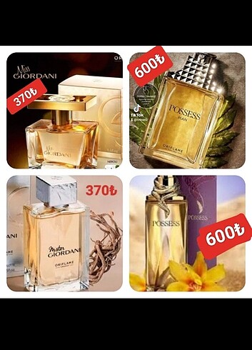 ORİFLAME PARFUMLERİ 
