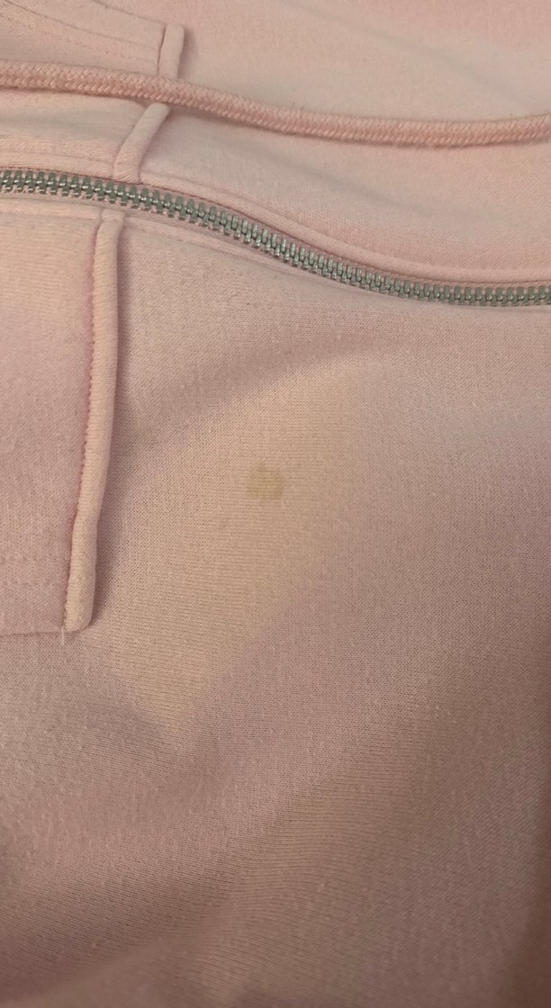 Pembe Fermuarlı Crop Sweatshirt - Görsel 3