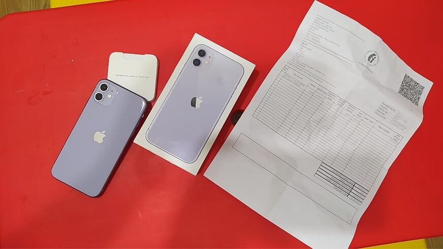 İphone 11 128 gb mor