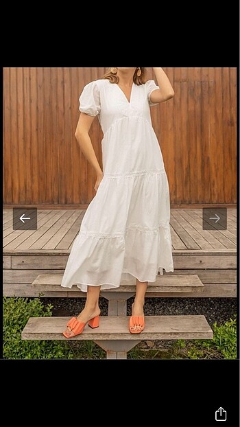 Deniz butik astarlı elbise