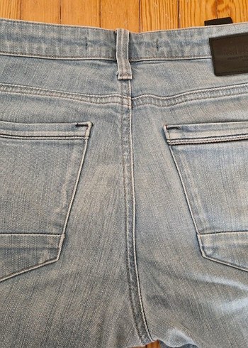 30 Beden mavi Renk Erkek Mavi Denim Slim Fit Jean