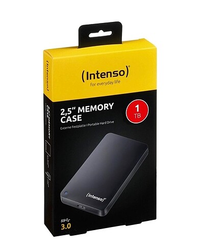 İNTENSO 1 TB TAŞINABİLİR DİSK