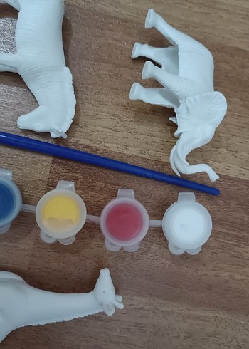 Hayvan Figürlü Boyama Seti - Görsel 2