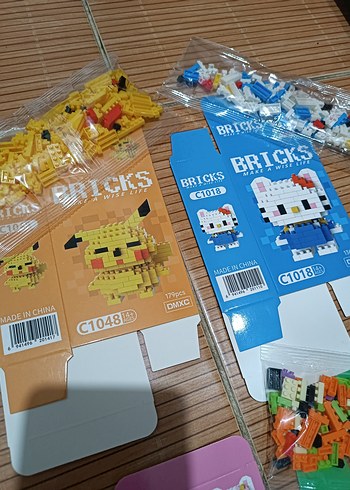 Renkli Lego Setleri BRICKS - Görsel 4