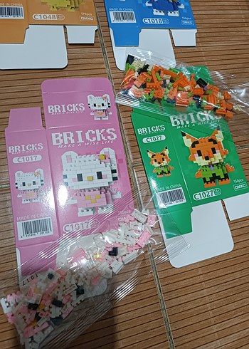 Renkli Lego Setleri BRICKS - Görsel 2