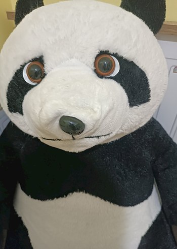 Büyük Siyah Beyaz Panda Peluş Oyuncak - Görsel 2