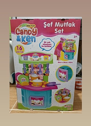 Beden Şef mutfak seti büyük boy
