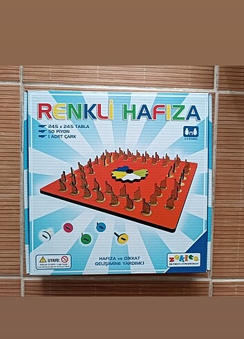 Renkli Hafıza Oyunu 