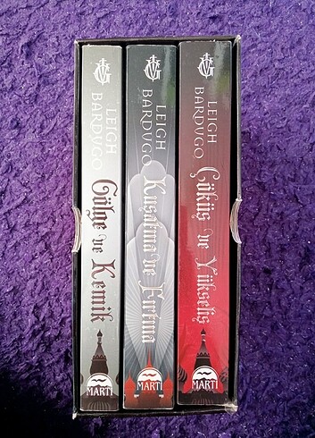 grisha verse serisi 3 kitap