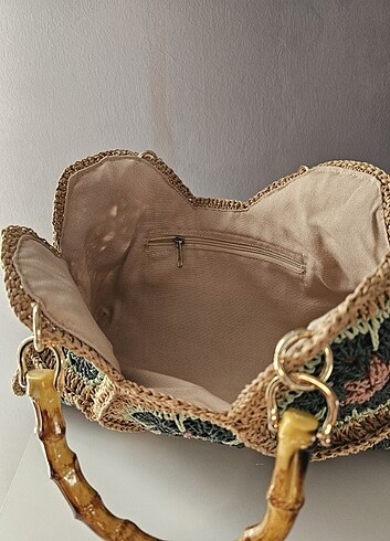 Renkli Çiçek Çanta - Görsel 2