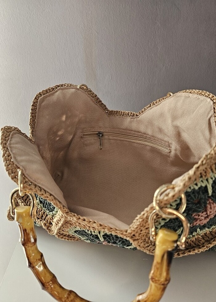 Renkli Çiçek Çanta - Görsel 2