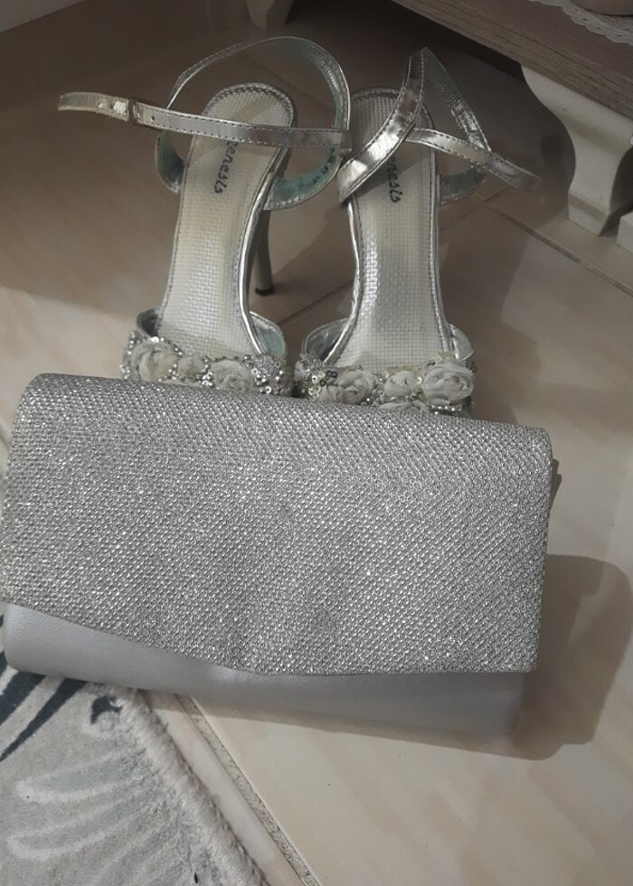 Abiye ayakkabı ve çanta - Görsel 2