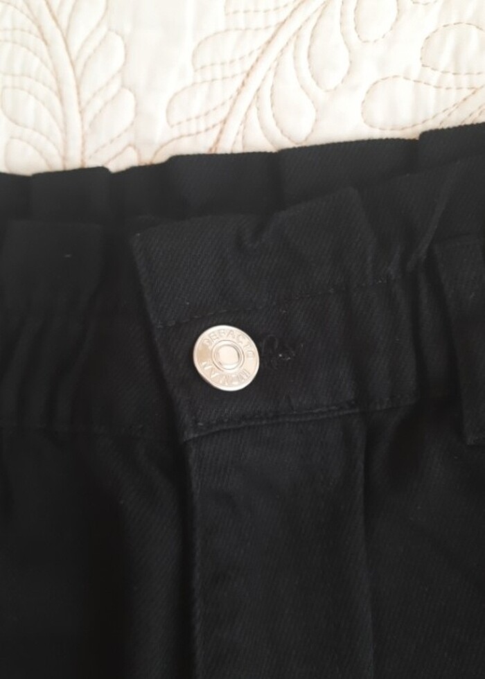 Siyah kot pantalon - Görsel 3