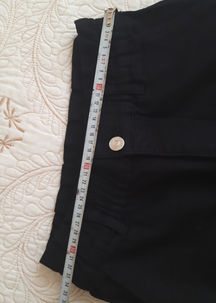 Siyah kot pantalon - Görsel 5