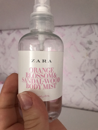 Zara Vücut Spreyi
