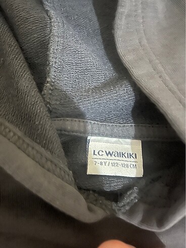 7 Yaş Beden gri Renk Sweatshirt