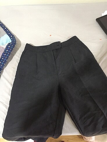 koton 40 beden siyah rahat kumaş pantolon