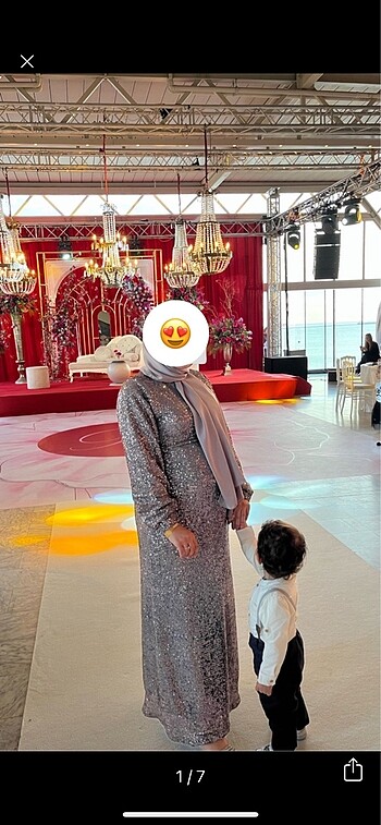 Suud tesettür payet abiye