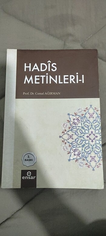 Hadis metinleri cemal ağırman