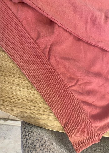 m Beden Pembe Baskılı Kadın Sweatshirt