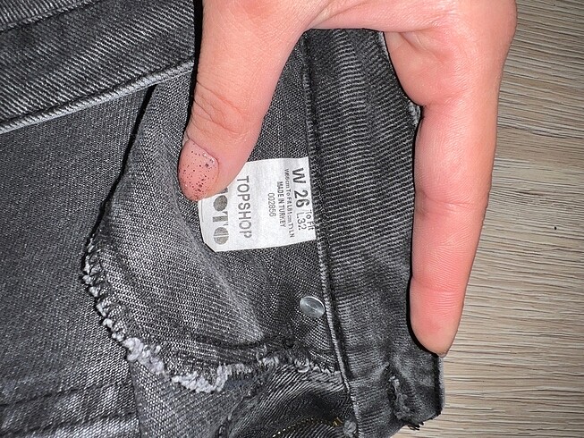 36 Beden Bol paça kot pantolon