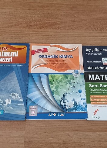  Organik kimya ve Matematik üniversite hazırlık