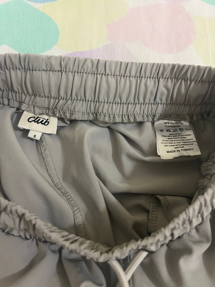 Gri Rahat Kesim Kadın Eşofman Altı - Görsel 3