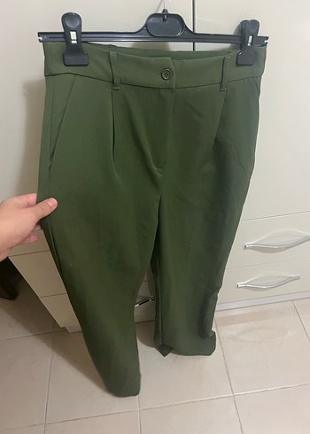 Kadın palazzo Kumaş Pantolon - Görsel 5